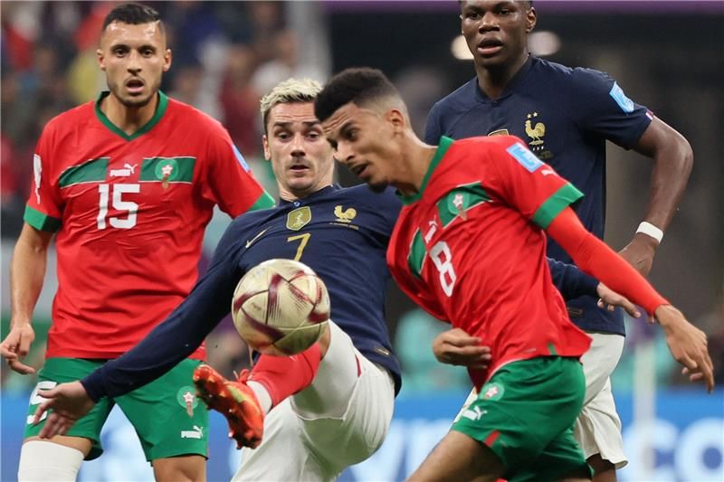 من لقاء المغرب وفرنسا