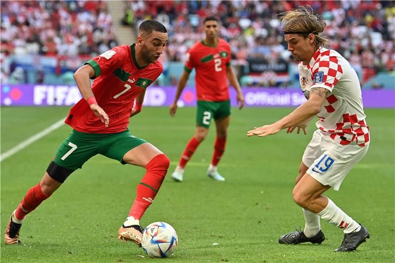 المغرب وكرواتيا في دور المجموعات