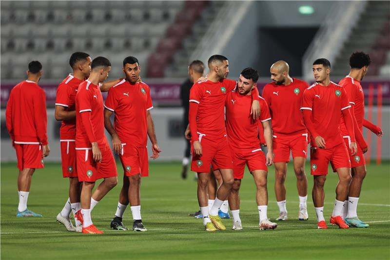 مران المنتخب المغربي