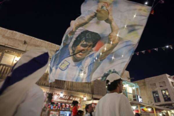 مسيرة جمهور الأرجنتين قبل النهائي