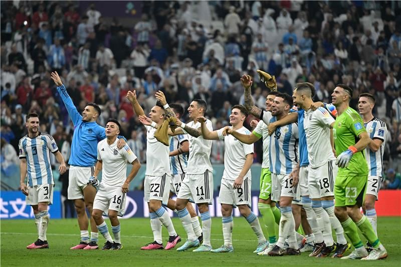 لاعبو منتخب الأرجنتين