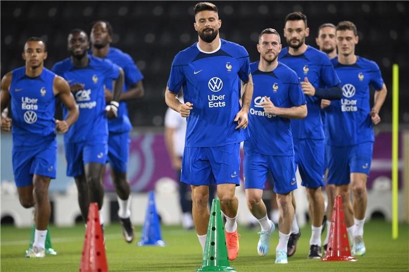 لاعبو منتخب فرنسا