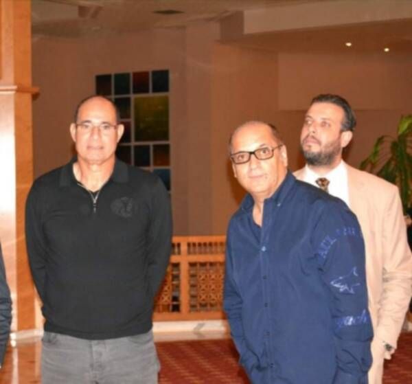 الزاكي مع رئيس هلال الشابة توفيق المكشر