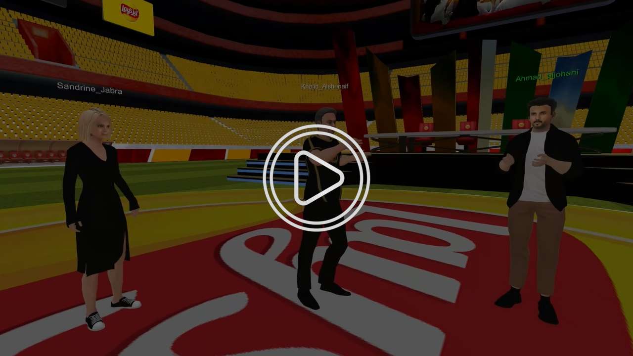 خالد الشنيف من جلسة العالم الافتراضي