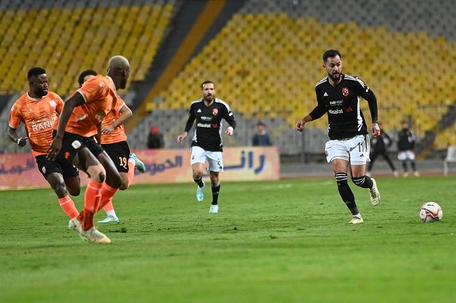 من مواجهة الأهلي وفاركو