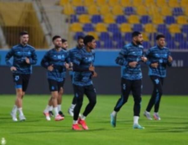 من تدريبات الفريق