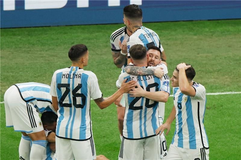 لاعبو منتخب الأرجنتين