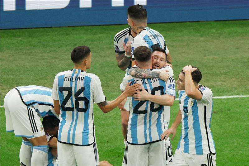 لاعبو منتخب الأرجنتين