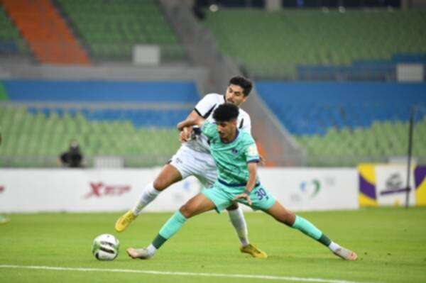 جانب من المباراة