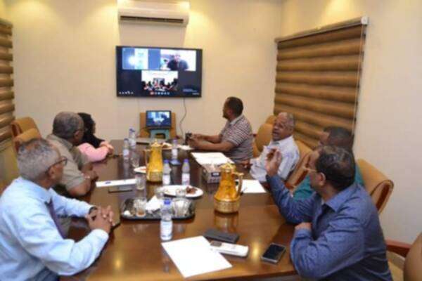 من اجتماع مجلس إدارة نادي الهلال السوداني