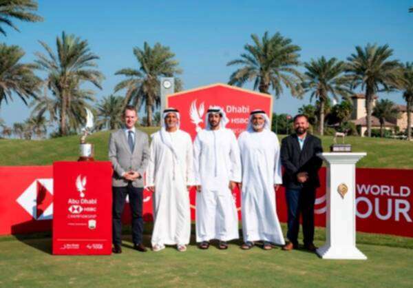 من بطولة أبوظبي إتش إس بي سي للجولف