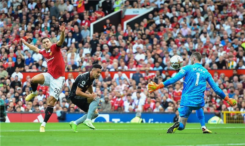 من مباراة آرسنال و مانشستر يونايتد