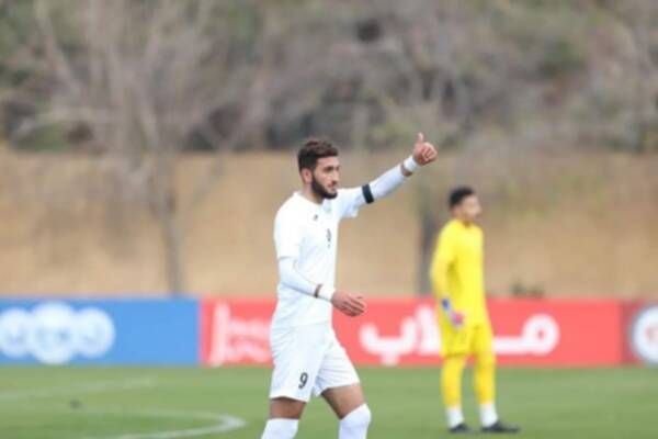 زيد القنبر مهاجم فلسطين