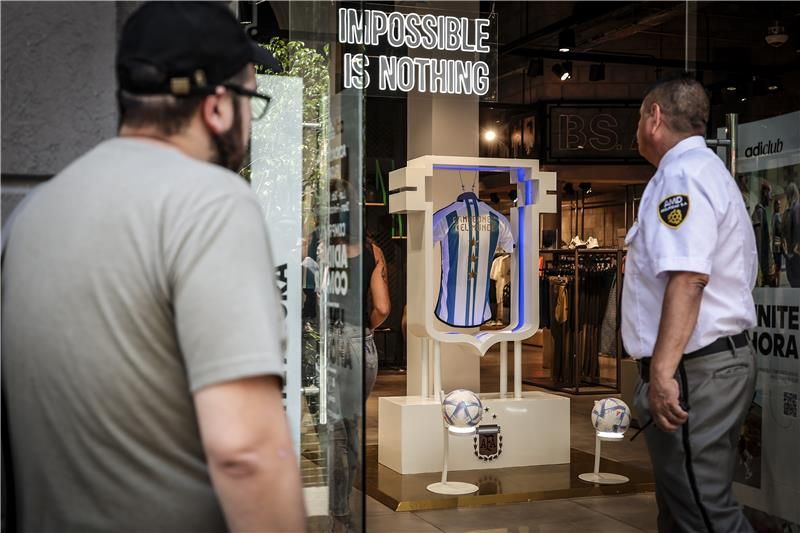 القميص الجديد لمنتخب الأرجنتين