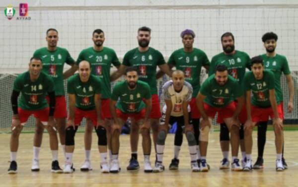فريق الوحدات للكرة الطائرة - صورة رسمية