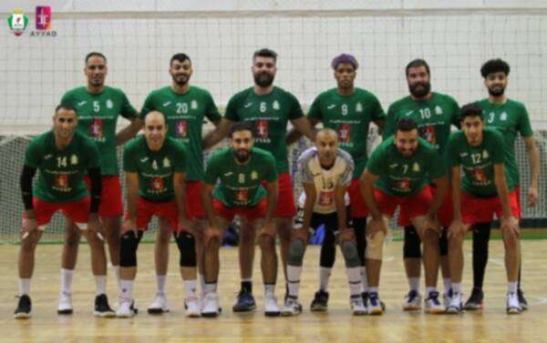 فريق الوحدات للكرة الطائرة - صورة رسمية