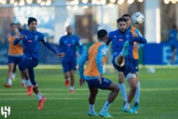 من تدريبات الهلال