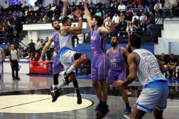 من مباراة المريميين وبيبلوس