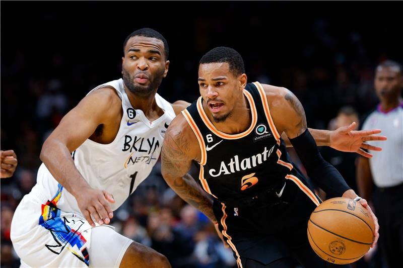 من مباراة بروكلين نتس وأتالانتا هوكس