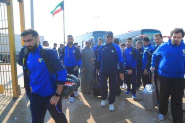 وفد المنتخب الكويتي