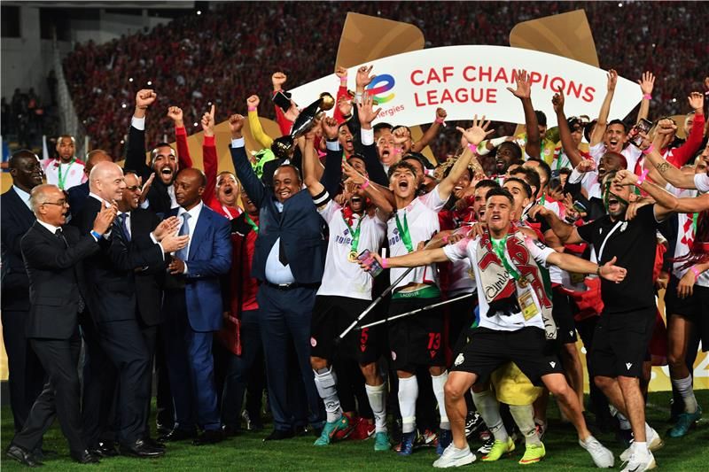 تتويج الوداد بدوري الأبطال