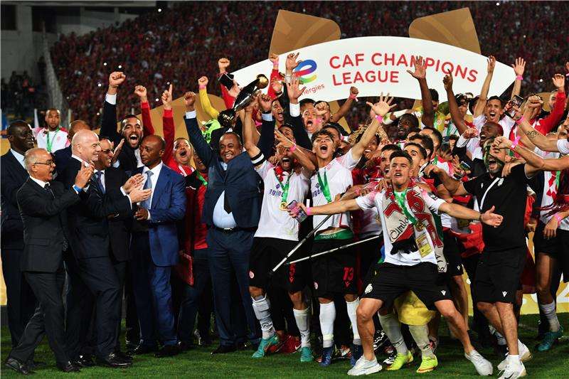 تتويج الوداد بدوري الأبطال