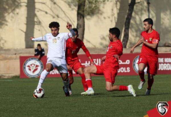 جانب من المباراة