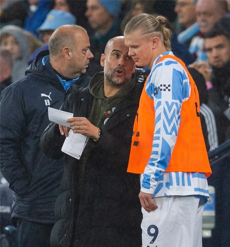 جوارديولا وهالاند