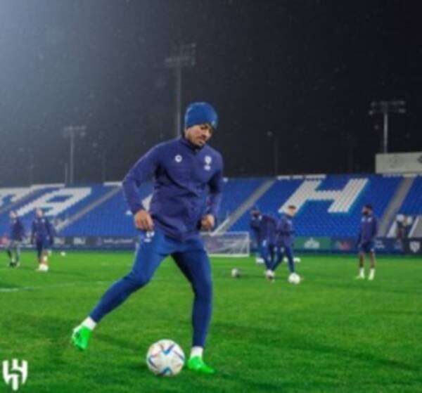 جانب من مران الهلال