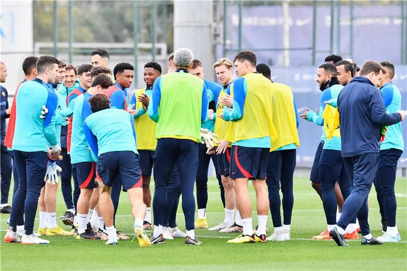 من تدريبات الفريق