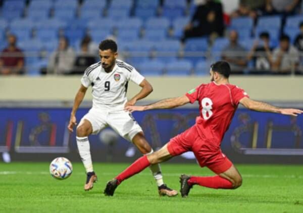 من مواجهة سابقة للمنتخب الإماراتي