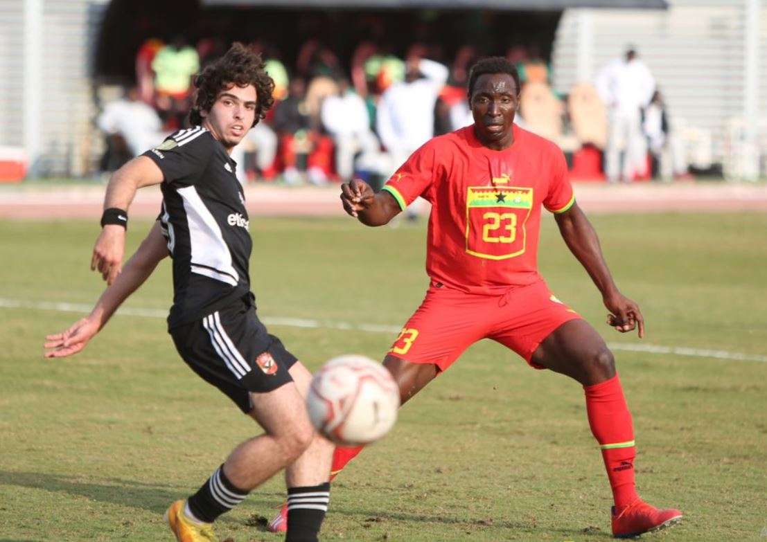 جانب من المباراة