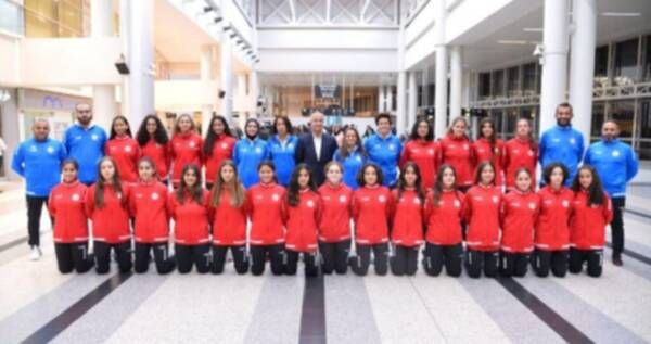 بعثة منتخب لبنان للناشئات