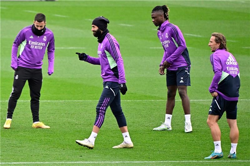 من تدريبات ريال مدريد