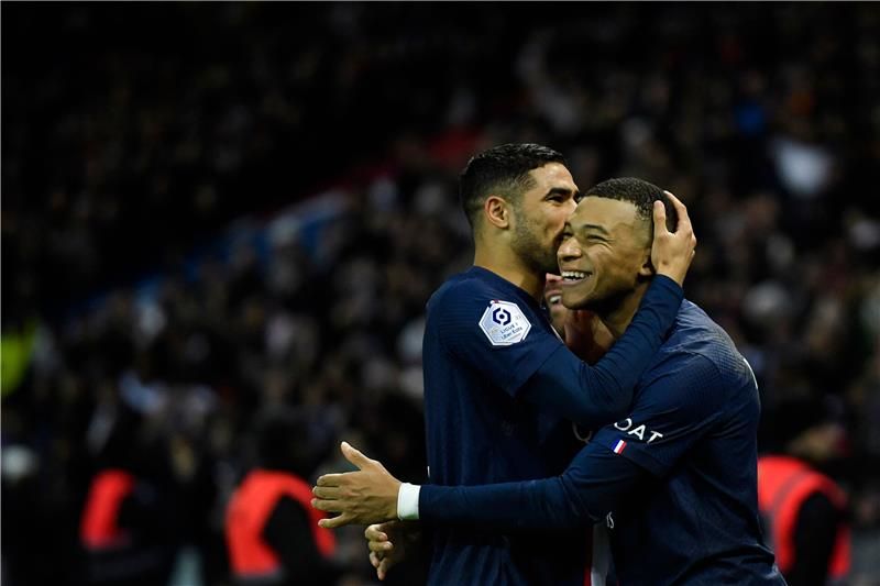 حكيمي ومبابي