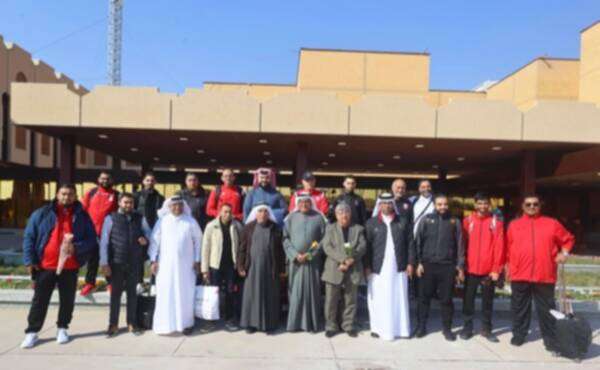 من وصول البعثة