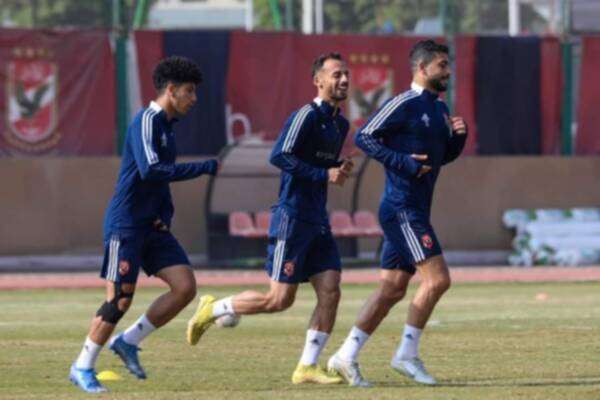 من تدريبات الأهلي