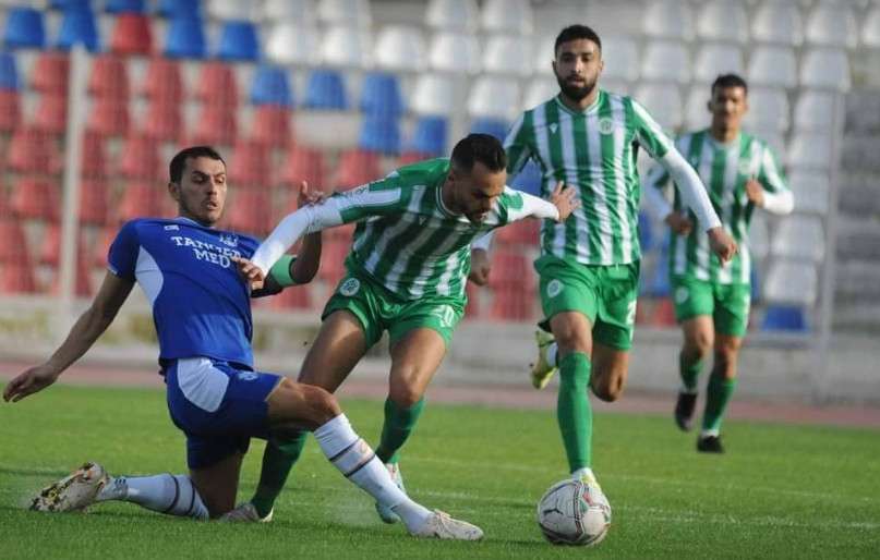 جانب من المباراة