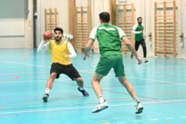 من تحضيرات المنتخب السعودي