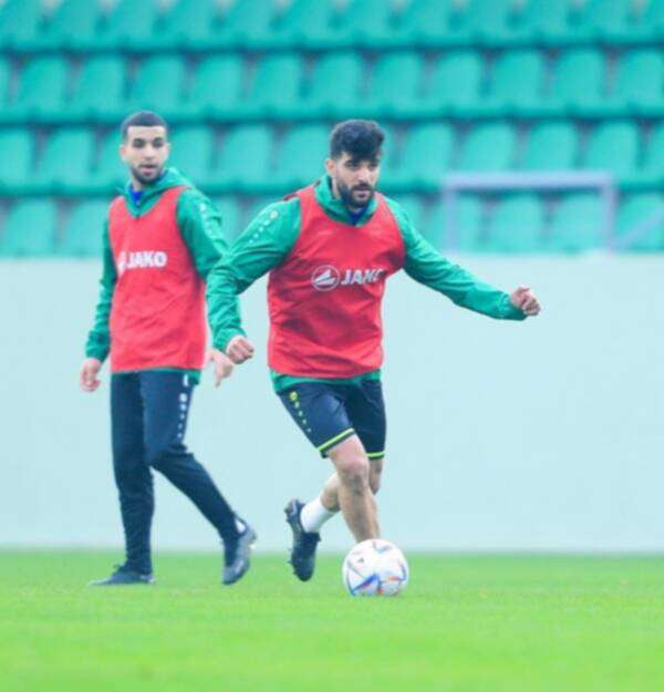 من تدريبات المنتخب العراقي