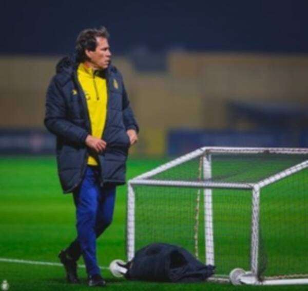 جانب من تدريبات النصر