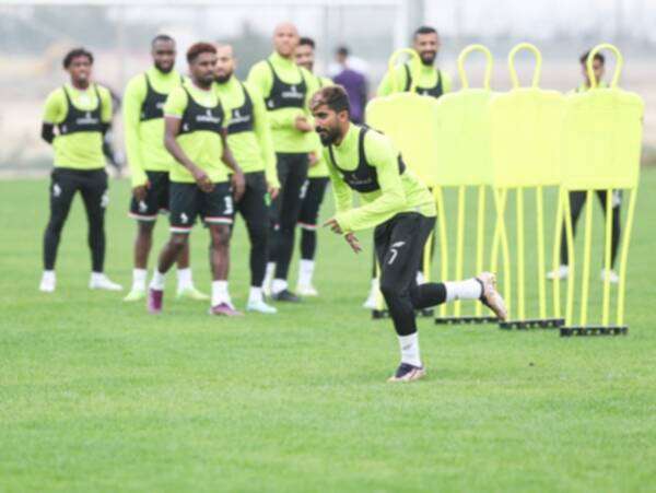 جانب من مران الإتفاق