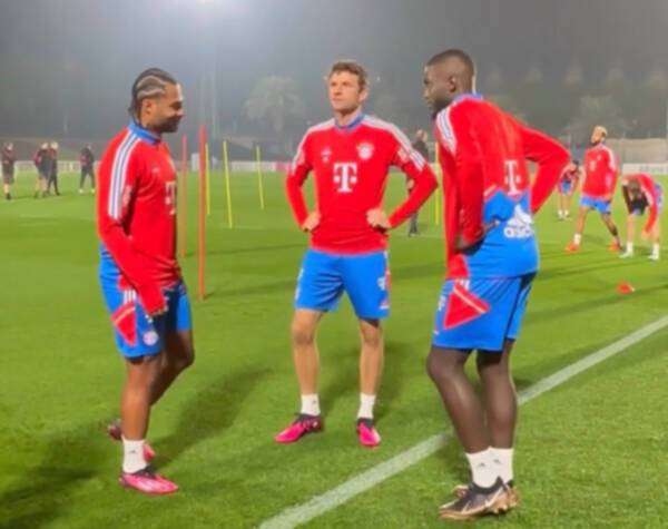 من تدريبات بايرن ميونخ