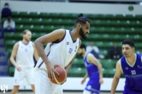 من منافسات الدوري السعودي للسلة