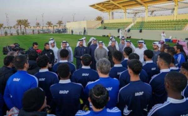 راشد بن حميد من تدريبات المنتخب