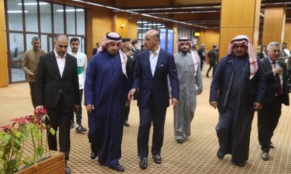 جانب من الوفد الكويتي في البصرة