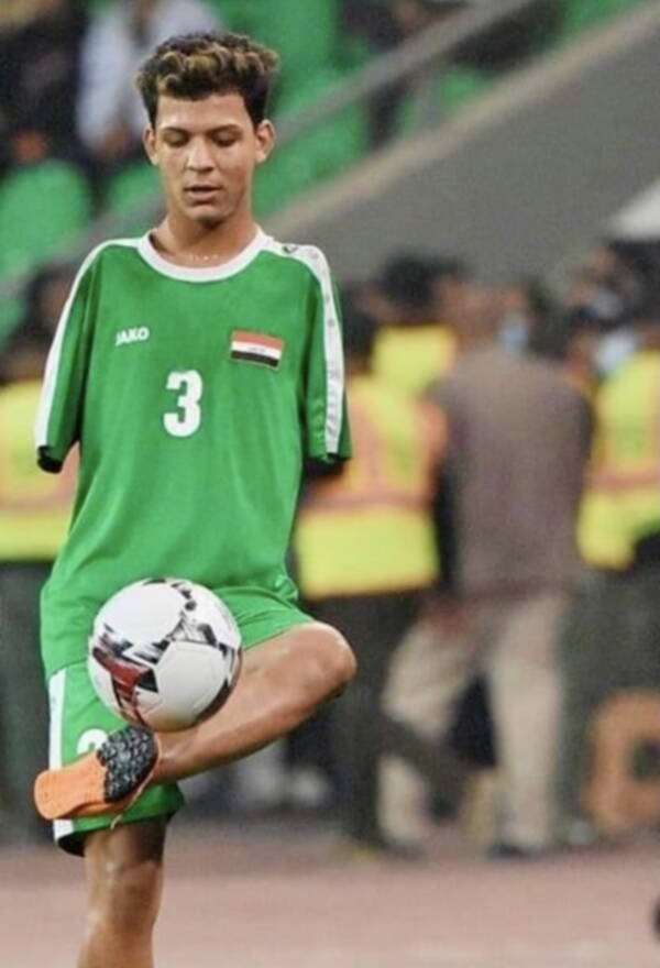 الشاب العراقي مهدي الملقب بالعالمي