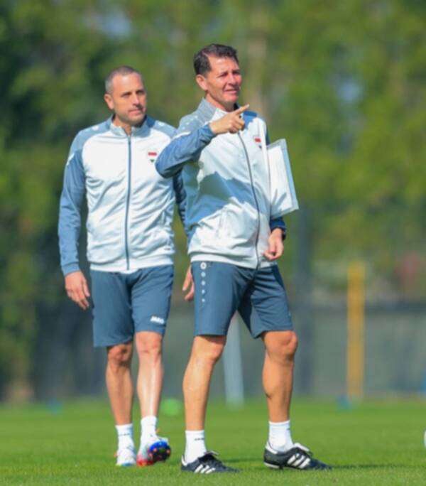 من تدريبات المنتخب