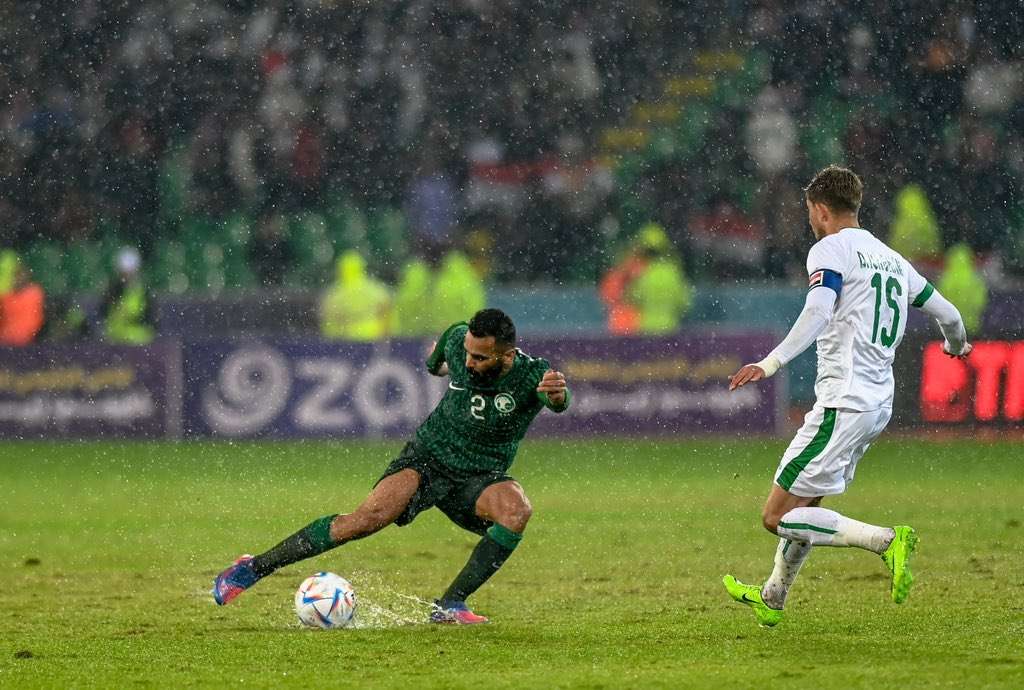 من المباراة