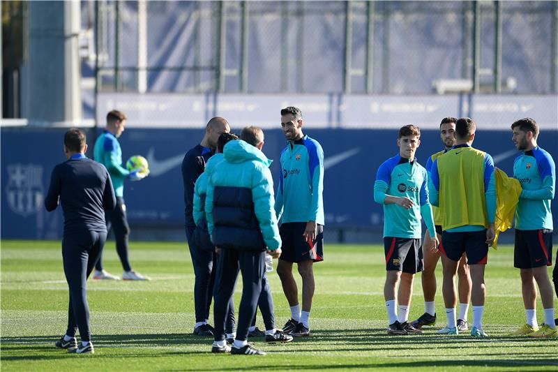 لاعبو برشلونة